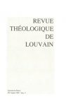 REVUE THEOLOGIQUE DE LOUVAIN. Trimestriel, fasc. 4, 35è Année, - octobre-décembre 2004 - La sagesse de la bible